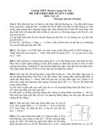 Đề thi học sinh giỏi môn vật lý lớp 10 (30)