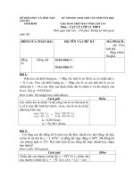 Đề thi học sinh giỏi môn vật lý lớp 10 (8)