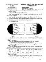 Đề thi học sinh giỏi Địa lí lớp 9 chọn lọc số 8