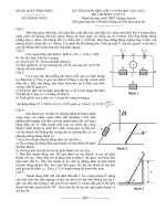 Đề thi học sinh giỏi tổng hợp môn vật lý THPT (8)