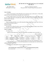 Đề THI THỬ THPT Quốc gia Tháng 01 - 2015 môn Địa Lý (Đợt 3)