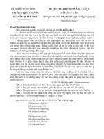 Đề thi thử đại học môn Hóa (2)