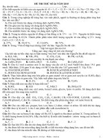 đề thi thử quốc gia số 26