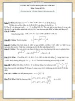 thi thử môn toán thpt quốc gia đề 19