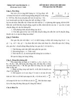 Đề thi học sinh giỏi tổng hợp môn vật lý THPT (7)