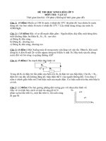 Đề thi Bồi dưỡng học sinh giỏi Vật lý lớp 9 số 24