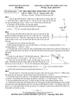 Đề thi Học sinh giỏi môn vật lý lớp 12 (8)