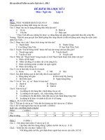 Đề ngữ văn 6 - đề kiểm tra, thi định kỳ học sinh giỏi tham khảo bồi dưỡng (15)