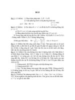 đề ôn thi vào lớp 10 môn toán, đề tham khảo 33