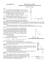 đề thi chọn hsg vật lí lớp 10 vĩnh phúc  đề số 10