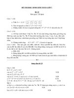 Đề thi học sinh giỏi Toán lớp 7 số 23