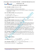 Đề thi thử THPT môn Toán 2015 số 28