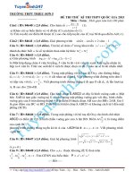 Đề thi thử THPT môn Toán 2015 số 39