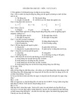 Đề thi môn vật lý lớp 8 - kiểm tra học kì, thi học sinh giỏi tham khảo bồi dưỡng (105)
