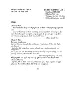 Đề ngữ văn 6 - đề kiểm tra, thi định kỳ học sinh giỏi tham khảo bồi dưỡng (67)