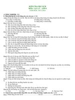 Đề thi môn vật lý lớp 8 - kiểm tra học kì, thi học sinh giỏi tham khảo bồi dưỡng (63)