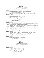 Đề toán lớp 7 - Đề kiểm tra, thi định kỳ, chọn học sinh năng khiếu toán lớp 7 tham khảo (32)