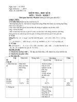 Đề toán lớp 7 - Đề kiểm tra, thi định kỳ, chọn học sinh năng khiếu toán lớp 7 tham khảo (56)