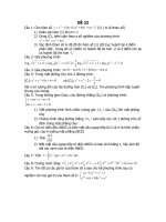 đề ôn thi tốt nghiệp thpt môn toán, đề tham khảo số 22