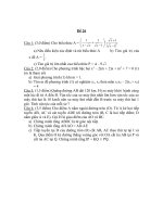 đề ôn thi vào lớp 10 môn toán, đề tham khảo 26
