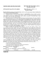 Đề thi đại học môn Tiếng ANh (4)
