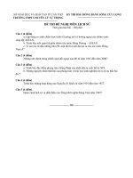 Tổng hợp đề thi thử học sinh giỏi Lớp 12 môn Lịch sử năm 2013 (8)