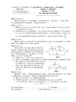Đề thi vật lý 9 - Đề học sinh giỏi sưu tầm bồi dưỡng (15)