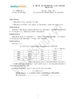 Bài thi thử kì thi THPT Quốc gia địa lí số 1
