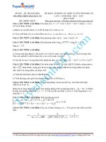 Đề thi thử THPT môn Toán 2015 số 14