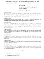 Đề thi học sinh giỏi Quốc gia THPT năm 2014 môn sử