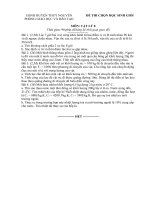 Đề thi môn vật lý lớp 8 - kiểm tra học kì, thi học sinh giỏi tham khảo bồi dưỡng (84)