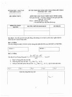 Đề thi học sinh giỏi tỉnh Kiên Giang môn Toán giải trên máy tính cầm tay năm học 2007 - 2008(có đáp án)