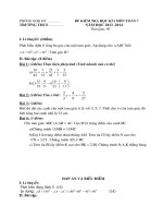 Đề toán lớp 7 - Đề kiểm tra, thi định kỳ, chọn học sinh năng khiếu toán lớp 7 tham khảo (90)