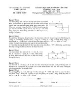 Đề thi vật lý 9 - Đề học sinh giỏi sưu tầm bồi dưỡng (71)