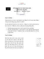 Đề thi môn vật lý lớp 8 - kiểm tra học kì, thi học sinh giỏi tham khảo bồi dưỡng (3)