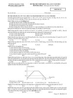 đại học vinh đề thi thử hóa học lần 2