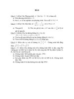 đề ôn thi vào lớp 10 môn toán, đề tham khảo 14