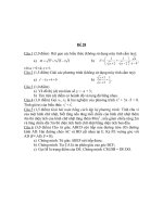 đề ôn thi vào lớp 10 môn toán, đề tham khảo 28