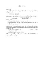 đề ôn thi vào lớp 10 môn toán, đề tham khảo 30