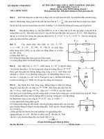 Đề thi học sinh giỏi môn vật lý lớp 11 (34)
