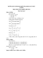 ĐỀ KIỂM TRA KHẢO sát CHẤT LƯỢNG học SINH NĂNG KHIẾU môn TOÁN lớp 5(đề số7)