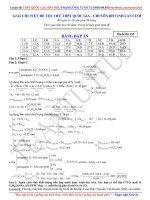 Giải chi tiết chuyên đh vinh lần cuối