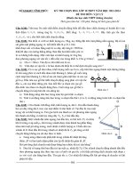 đề thi chọn hsg vật lí lớp 10 vĩnh phúc năm 2014 đề số 9