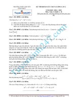 Đề thi thử THPT môn Toán 2015 số 13