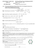 Đề thi học sinh giỏi giải toán trên máy tính cầm tay năm học 2012 - 2013 môn Toán khối 10 hệ GDTX