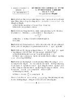 Đề thi Học Sinh giỏi Vật Lý lớp 9 các trường (20)