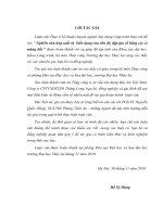 Nghiên cứu ứng suất và biến dạng của nền đê, đập gia cố bằng cọc xi măng đất