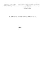 Đề văn lớp 8 - kiểm tra 15 phút, 45 phút tham khảo (2)