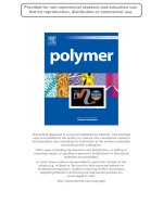 bài báo khoa học về polymer