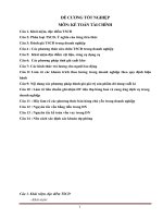 Đề cương chi tiết ôn thi môn Kế toán tài chính